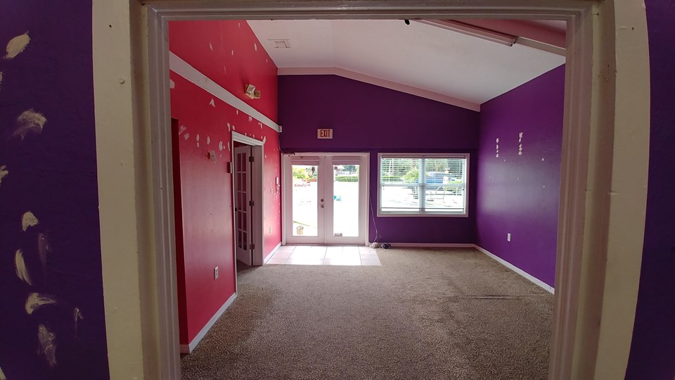 private office to the left